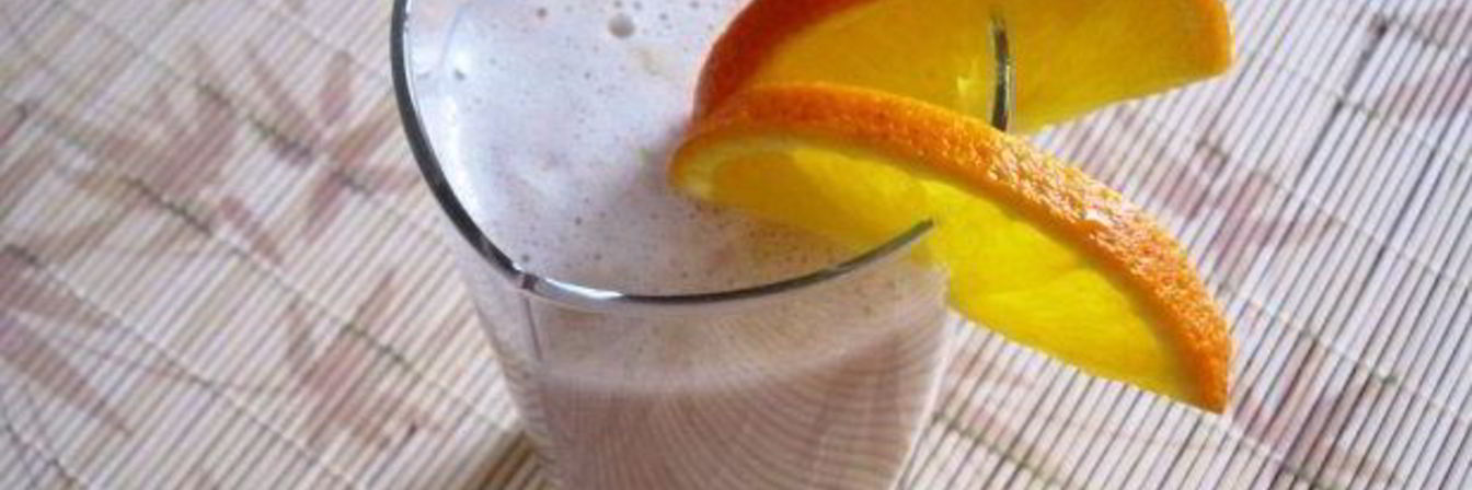 Бананово-апельсиновый коктейль