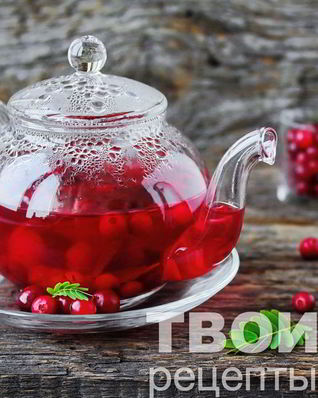 Чай с ягодами