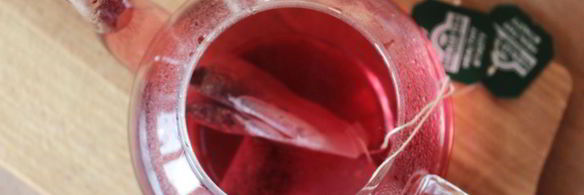 чай с ягодами