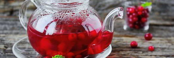 чай с ягодами