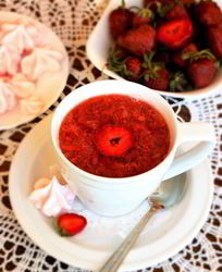 Клубничный чай