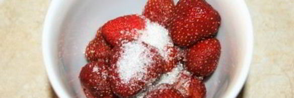 клубничный чай