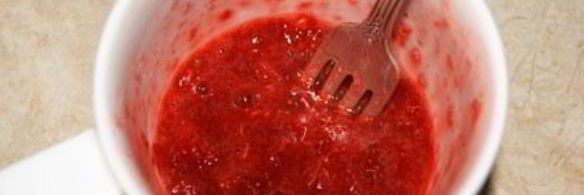 клубничный чай