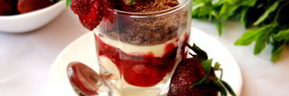 клубничный чай