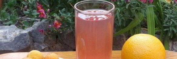 фруктовый напиток с апельсинами