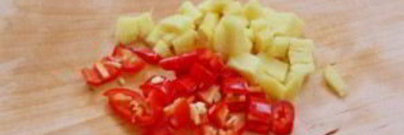 фунчоза с морским коктейлем