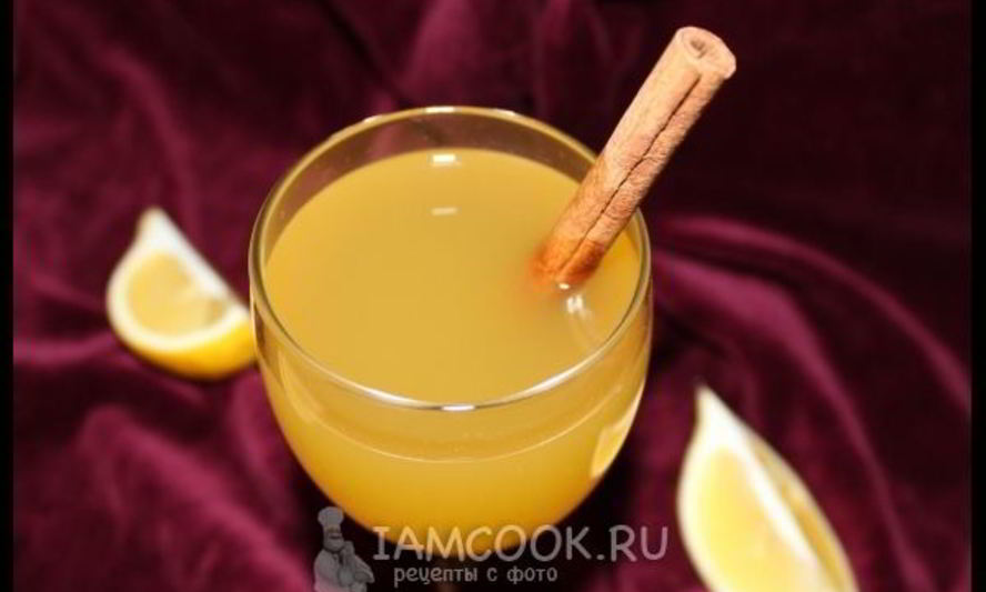 Рецепт глинтвейна из белого вина