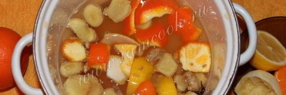 глинтвейн из белого вина