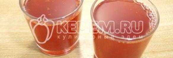 клюквенный безалкогольный глинтвейн