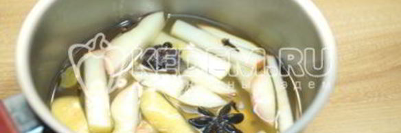 яблочный глинтвейн