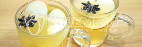 яблочный глинтвейн