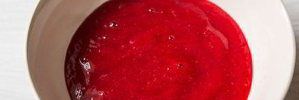 горячий клюквенный напиток