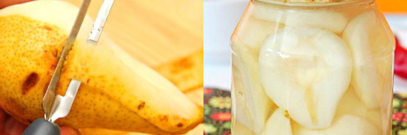 Груши в сиропе на зиму