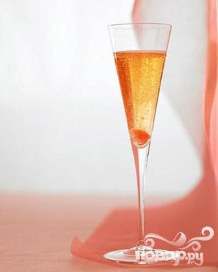 Классический коктейль с шампанским