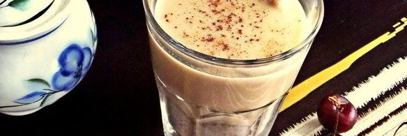 кофейный напиток на льняной муке