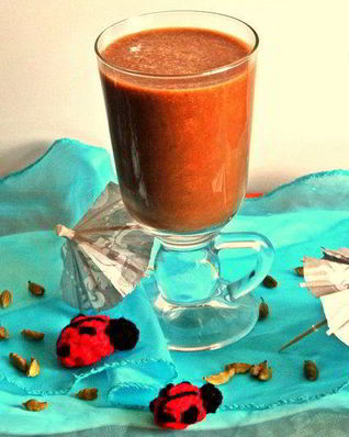 Кофейный напиток с бананом