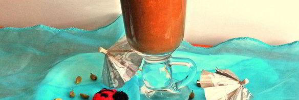 кофейный напиток с бананом