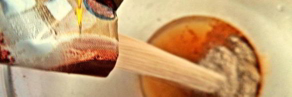 кофейный напиток с бананом