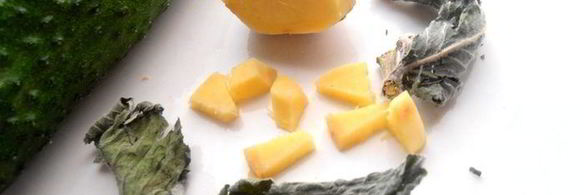 коктейль огуречно-мятная свежесть