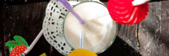 коктейль с бананом