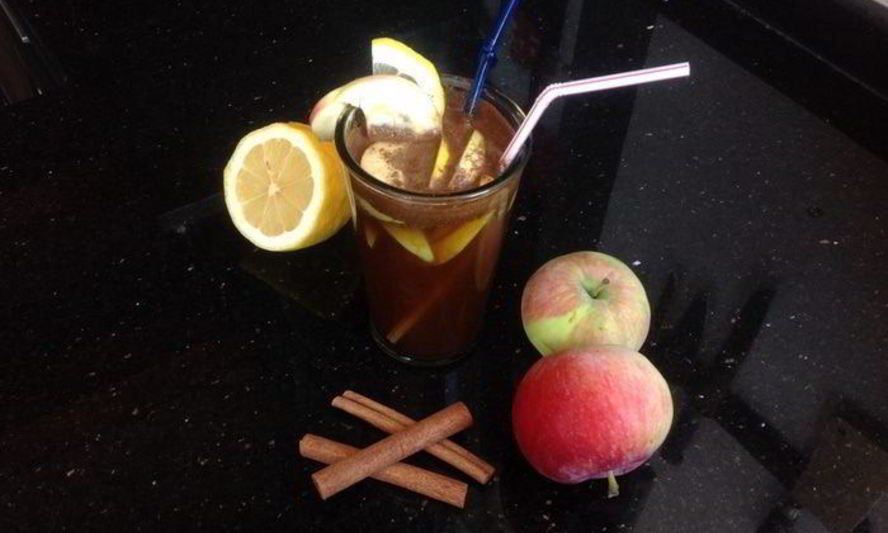 Рецепт коктейля яблочного с корицей