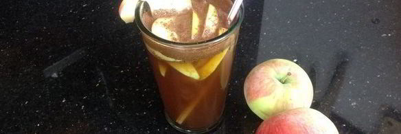 коктейль яблочный с корицей