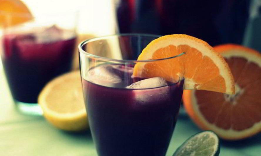 Рецепт коктейлей с красным и белым вином