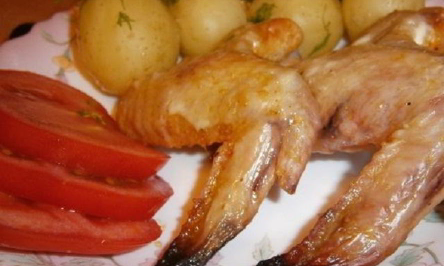 Рецепт куриных крылышек в лимонном сиропе