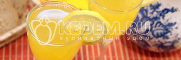 домашний лимонад из лимонов и апельсинов