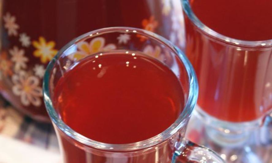 Рецепт малинового напитка с лимоном и базиликом