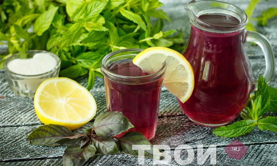 Рецепт напитка из базилика