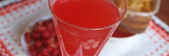 напиток из калины с мятой и медом