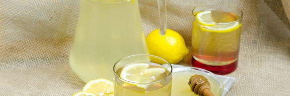 напиток из лимона и меда