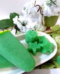 Огуречный лед с мятным сиропом