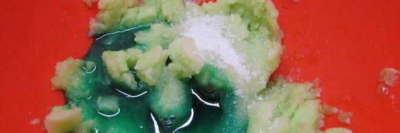 огуречный лед с мятным сиропом