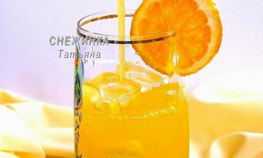 Рецепт освежающего апельсиново-лимонный напиток с морковью