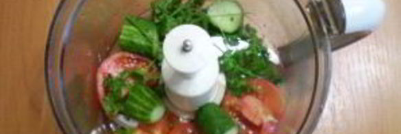 овощной зеленый коктейль