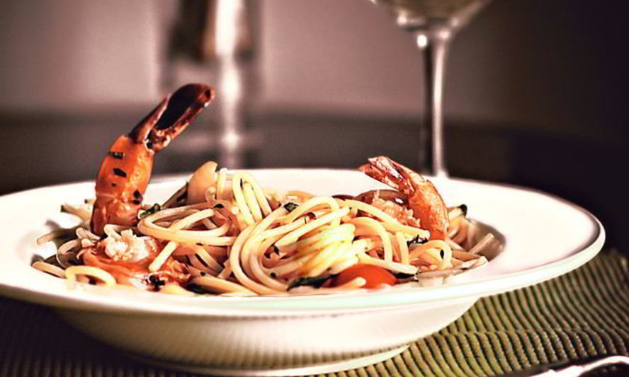 Рецепт пасты с морским коктейлем