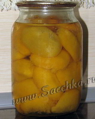 Персики в сиропе