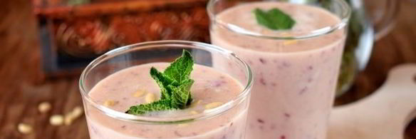 протеиновый коктейль с кедровой мукой