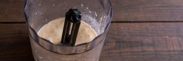 бананово-черничный смузи