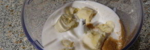 бананово-кефирный смузи