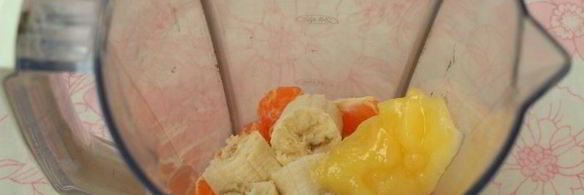 бананово-мандариновый смузи