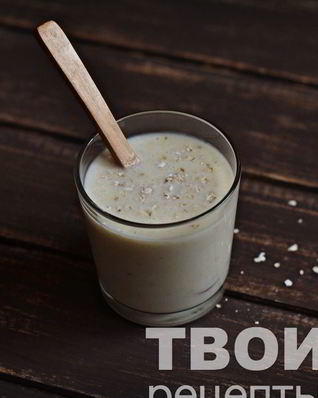 Бананово-овсяной смузи