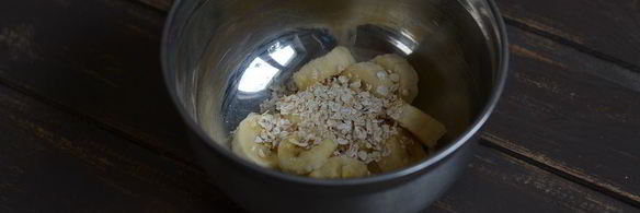 бананово-овсяной смузи