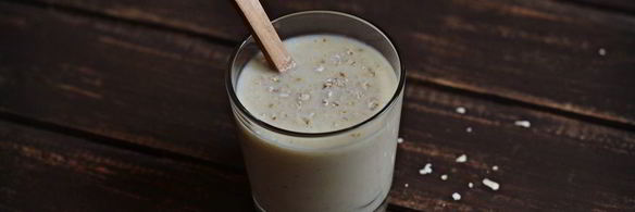 бананово-овсяной смузи