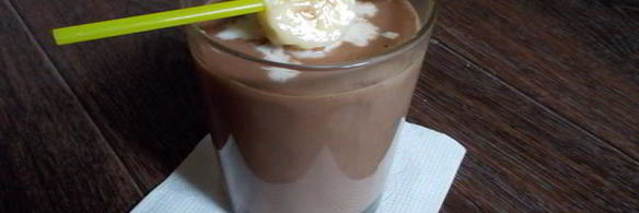 бананово-шоколадный смузи фуэртевентура