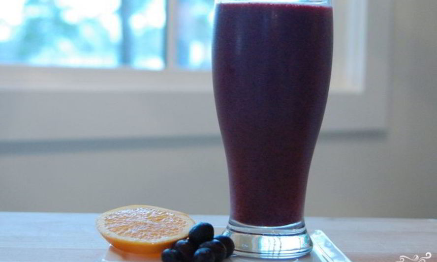 Рецепт черничного смузи