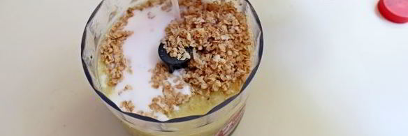 фруктовый смузи с гречневыми хлопьями