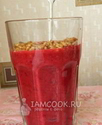 Фруктовый смузи с пророщенной пшеницей